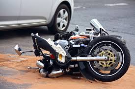 Picture of motorcycle accident