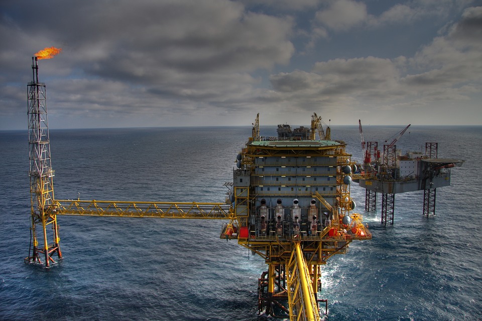 Picture of an offshore platform